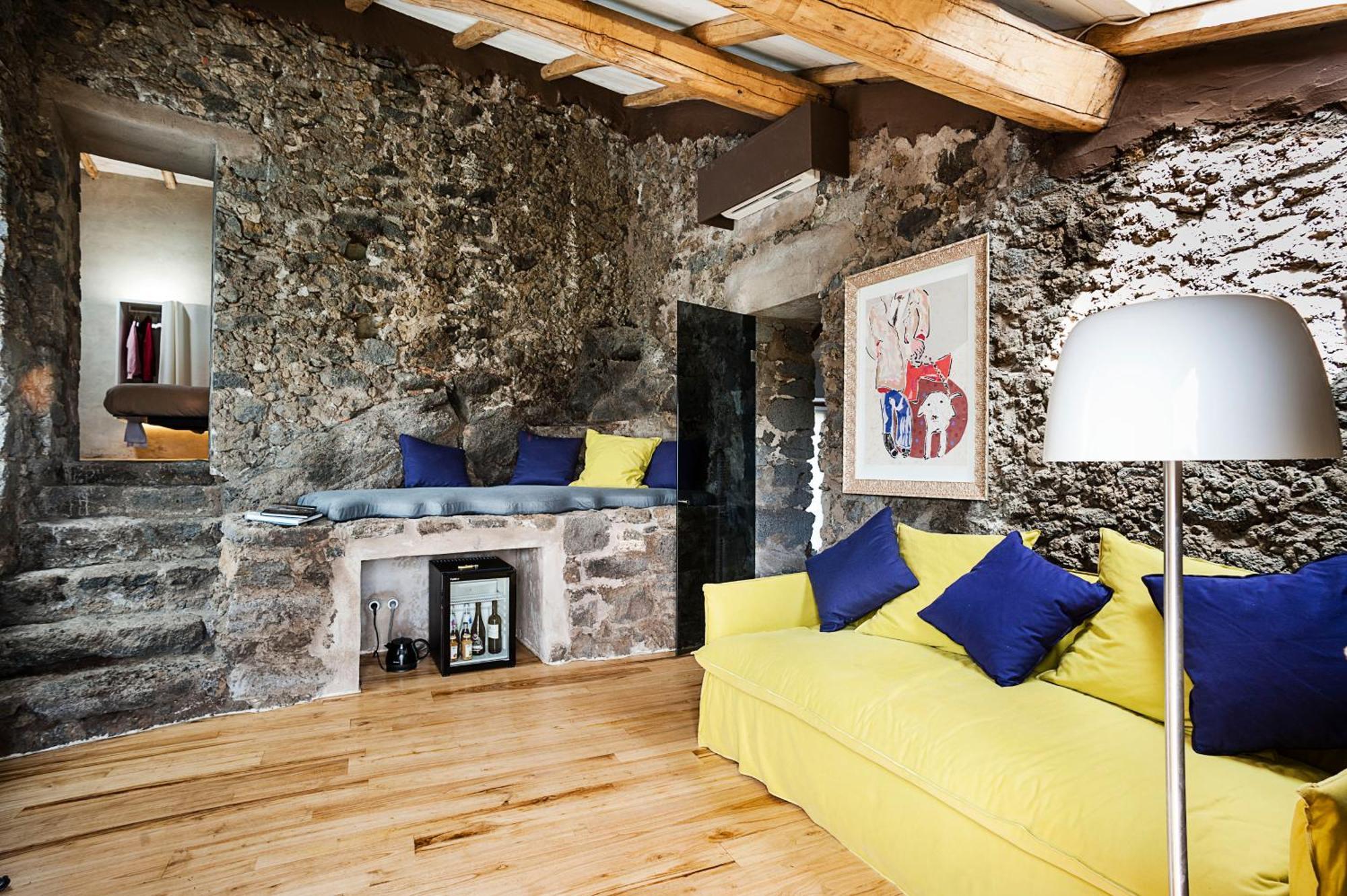 ホテル Monaci Delle Terre Nere ザッフェラーナ・エトネーア 部屋 写真